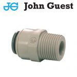 Straight adaptor J.G PI 011202S THREAD M1/4“ GAS - TUBE O.D.=9.5mm