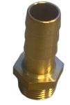 Slangtule messing 3/8“ x 13mm