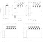 Tapzuil “AZUR Flag“ 5/8“ >6< (Chroom)(Links) Tapzuil “AZUR Flag“ 5/8“ >6< (Chroom)(Links)